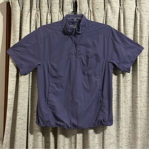 Mountain Hardwear Echo Lake Short Sleeve 1/4 Zip Shirt - Large